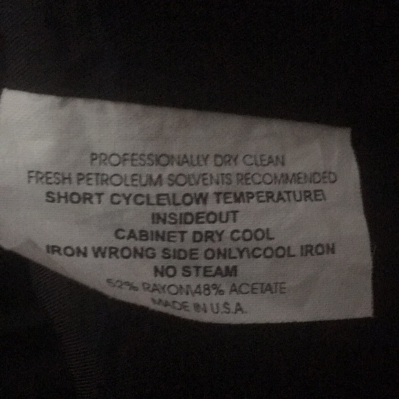 Vintage jacket with gold tone X studs 8 - Picture 8 of 8